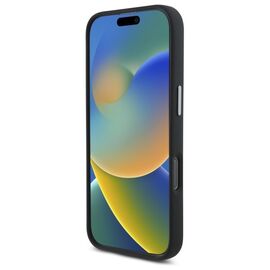DKNY Liquid Silicone Metal Logo iPhone 16 Pro Max Case - Black | Techbox