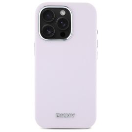 DKNY DKHMP16LSMCHLP iPhone 16 Pro 6.3" pink/pink hardcase Liquid Silicone Small Metal Logo MagSafe - Apple Cases - Cases - Techbox