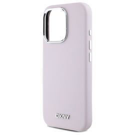 DKNY DKHMP16LSMCHLP iPhone 16 Pro 6.3" pink/pink hardcase Liquid Silicone Small Metal Logo MagSafe - Apple Cases - Cases - Techbox