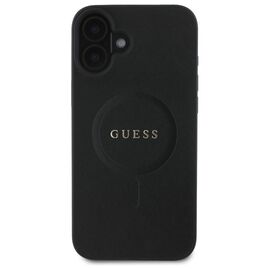 Guess GUHMP16SPSAHMCK iPhone 16 6.1" black/black hardcase Saffiano Classic Logo MagSafe - Apple Cases - Cases - Techbox