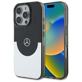 Mercedes Double Layer BiColor MagSafe case for iPhone 16 Pro - silver | Techbox