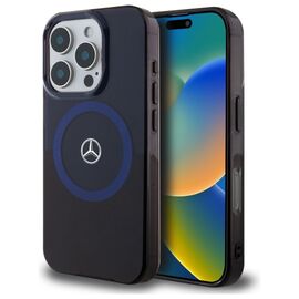 Mercedes MB Double Layer BiColor MagSafe Case for iPhone 16 Pro Max - Blue | Techbox