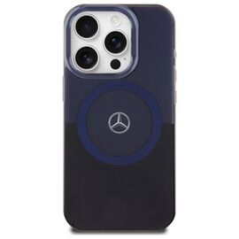 Mercedes MB Double Layer BiColor MagSafe Case for iPhone 16 Pro Max - Blue | Techbox