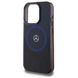 Mercedes MB Double Layer BiColor MagSafe Case for iPhone 16 Pro Max - Blue | Techbox