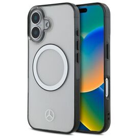 Mercedes Printed Logo MagSafe iPhone 16 Case - Clear | Techbox