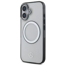 Mercedes Printed Logo MagSafe iPhone 16 Case - Clear | Techbox