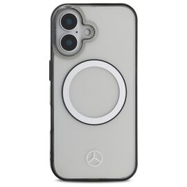 Mercedes Printed Logo MagSafe iPhone 16 Case - Clear | Techbox