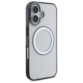 Mercedes Printed Logo MagSafe iPhone 16 Case - Clear | Techbox