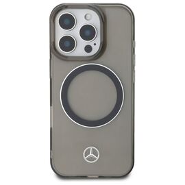 Mercedes Silver Ring MagSafe iPhone 16 Pro Case - Black | Techbox