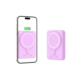Tech-Protect LifeMag MagSafe PB11 10000mAh Power Bank - Pink - Powerbanks - Smartphone Chargers - Techbox