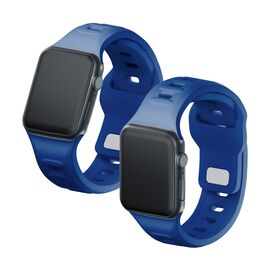 3mk Silicone Watch Strap for Apple Watch 38 / 40 / 41 mm - blue - Accessories - Smartwatches & Accessories - Techbox