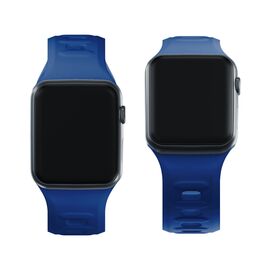 3mk Silicone Watch Strap for Apple Watch 38 / 40 / 41 mm - blue - Accessories - Smartwatches & Accessories - Techbox