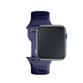 3mk Silicone Watch Strap for Apple Watch 38 / 40 / 41 mm - blue - Accessories - Smartwatches & Accessories - Techbox