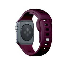 3mk Silicone Watch Strap for Apple Watch 38 / 40 / 41 mm - Burgundy - Accessories - Smartwatches & Accessories - Techbox