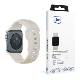 3mk Silicone Watch Strap for Apple Watch 38/40/41 mm - white - Accessories - Smartwatches & Accessories - Techbox