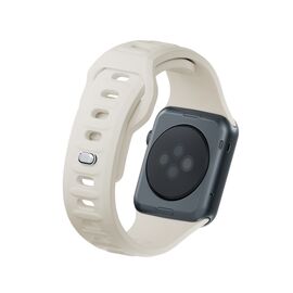 3mk Silicone Watch Strap for Apple Watch 38/40/41 mm - white - Accessories - Smartwatches & Accessories - Techbox