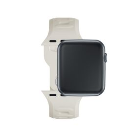 3mk Silicone Watch Strap for Apple Watch 38/40/41 mm - white - Accessories - Smartwatches & Accessories - Techbox