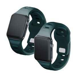 3mk Silicone Watch Strap for Apple Watch 42 / 44 / 45 / 49 mm - green - Accessories - Smartwatches & Accessories - Techbox