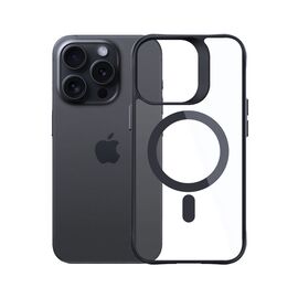 3mk Satin Armor MagCase for Apple iPhone 15 Pro - Transparent