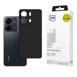 3mk Silicone Case for Xiaomi Redmi 13C/POCO C65 - black | Techbox