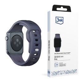 3mk Silicone Watch Strap for Apple Watch 38 / 40 / 41 mm - gray - Accessories - Smartwatches & Accessories - Techbox