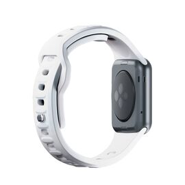 3mk Silicone Watch Strap for Apple Watch 38 / 40 / 41 mm - white - Accessories - Smartwatches & Accessories - Techbox