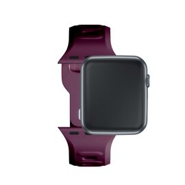 3mk Silicone Watch Strap for Apple Watch 42 / 44 / 45 / 49 mm - Burgundy - Accessories - Smartwatches & Accessories - Techbox