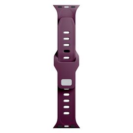 3mk Silicone Watch Strap for Apple Watch 42 / 44 / 45 / 49 mm - Burgundy - Accessories - Smartwatches & Accessories - Techbox