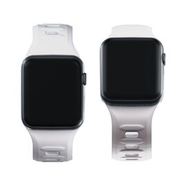 3mk Silicone Watch Strap for Apple Watch 42 / 44 / 45 / 49 mm - white - Accessories - Smartwatches & Accessories - Techbox