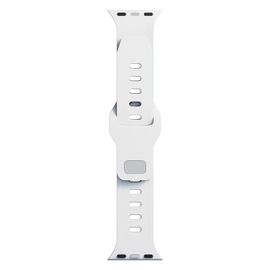 3mk Silicone Watch Strap for Apple Watch 42 / 44 / 45 / 49 mm - white - Accessories - Smartwatches & Accessories - Techbox