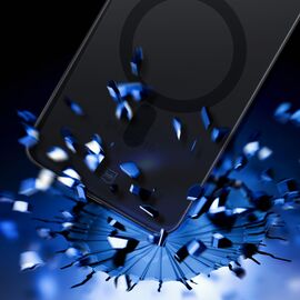 3mk Smoke MagCase for Samsung Galaxy S23 5G - Black