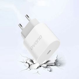 Dudao A14EUC PD 20W USB-C Wall Charger with Cable - White - Travel Chargers - Smartphone Chargers - Techbox