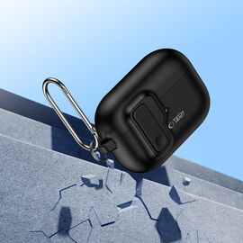 TECH-PROTECT SLIM HOOK Apple AIRPODS PRO 1 / 2 BLACK - Smartphone Accessories - Cables & Accessories - Techbox