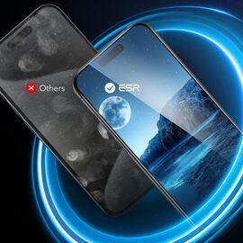 ESR Tempered Glass 2-PACK for iPhone 16 - transparent - Uncategorized Screen Protection (2) - Screen & Camera Protection - Techbox