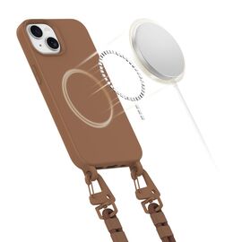 Tech-Protect MagNecklace MagSafe iPhone 14 Case - Brown | Techbox