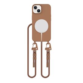 TECH-PROTECT MAGNECKLACE MAGSAFE IPHONE 15 CHOCOLATE BROWN - Uncategorized Cases (2) - Cases - Techbox