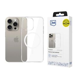 3mk Clear MagCase Case for Apple iPhone 15 Pro Max - Transparent - Uncategorized Cases (2) - Cases - Techbox