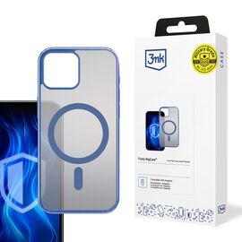 3mk Frosty MagCase Blue Case for Apple iPhone 15 Plus - blue - Uncategorized Cases (2) - Cases - Techbox