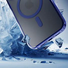 3mk Frosty MagCase Blue Case for Apple iPhone 15 Pro Max - Blue - Uncategorized Cases (2) - Cases - Techbox