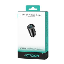 Joyroom JR-CCN16 Mini 15W Car Charger - Black | Techbox