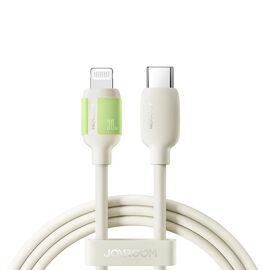 Joyroom S-A53 30W USB-C - Lightning Cable with Fluorescent Tip 1.2m - Beige - Cables & Adapters - Cables & Accessories - Techbox