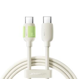 Joyroom S-A53 60W USB-C Cable - USB-C with fluorescent tip 1.2 m - beige | Techbox