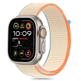 Tech-Protect Nylon Strap for Apple Watch 6 / 7 / 8 / 9 / 10 / SE / Ultra 1 / 2 (44 / 45 / 46 / 49 MM) - Beige | Techbox