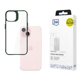 3mk Satin Armor Case+ Green for Apple iPhone 15 - transparent - Uncategorized Cases (2) - Cases - Techbox