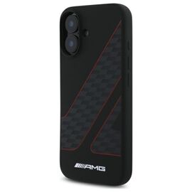 AMG Checkered Flag Pattern MagSafe iPhone 16 Case - Black | Techbox