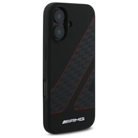 AMG Checkered Flag Pattern MagSafe iPhone 16 Case - Black | Techbox