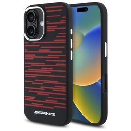 AMG Silicone Graphics MagSafe case for iPhone 16 - black | Techbox