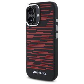 AMG Silicone Graphics MagSafe case for iPhone 16 - black | Techbox