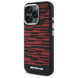 AMG Silicone Graphics MagSafe case for iPhone 16 Pro - black | Techbox