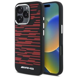 AMG Silicone Graphics MagSafe Case for iPhone 16 Pro Max - Black | Techbox